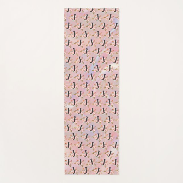 Letter J Yoga Mat (Front)