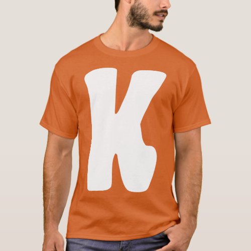 Letter K 1 T_Shirt
