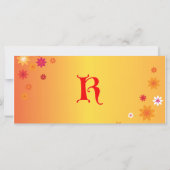 Letter K Book Mark (Back)