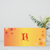 Letter K Book Mark (Standing Front)