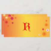 Letter K Book Mark (Front/Back)