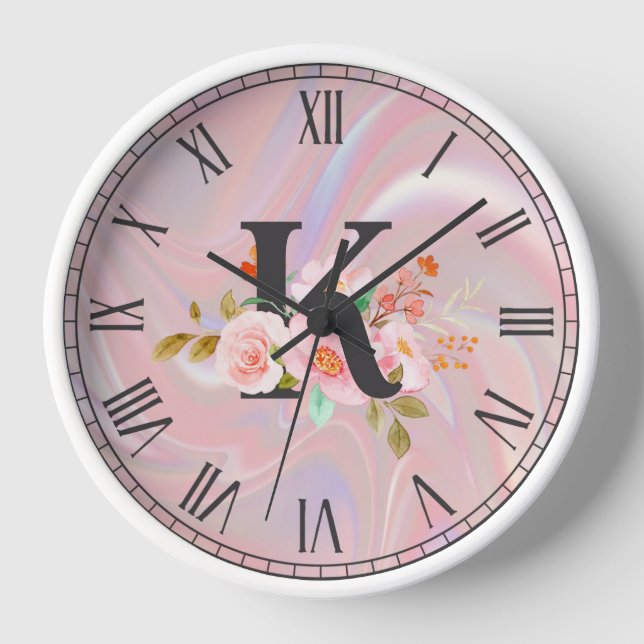 Letter K Clock (Front)