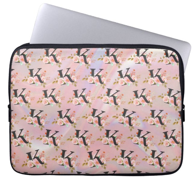 Letter K Laptop Sleeve (Front)