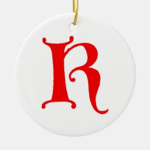Letter K Ornament