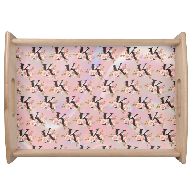 Letter K Serving Tray (Front)