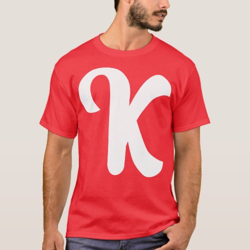 Letter K T_Shirt
