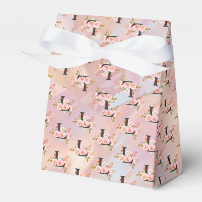 Letter L Favor Boxes (Front Side)