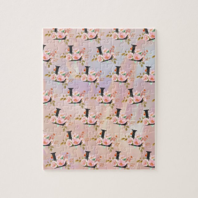 Letter L Jigsaw Puzzle (Vertical)