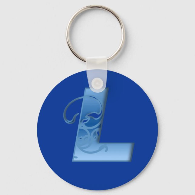 Letter L Keychain (Front)