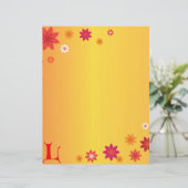 Letter L Letterhead (Standing Front)