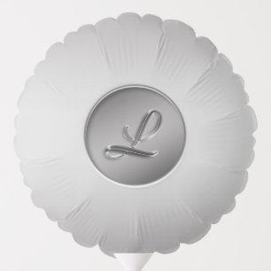 "Letter L" Monogram Balloon