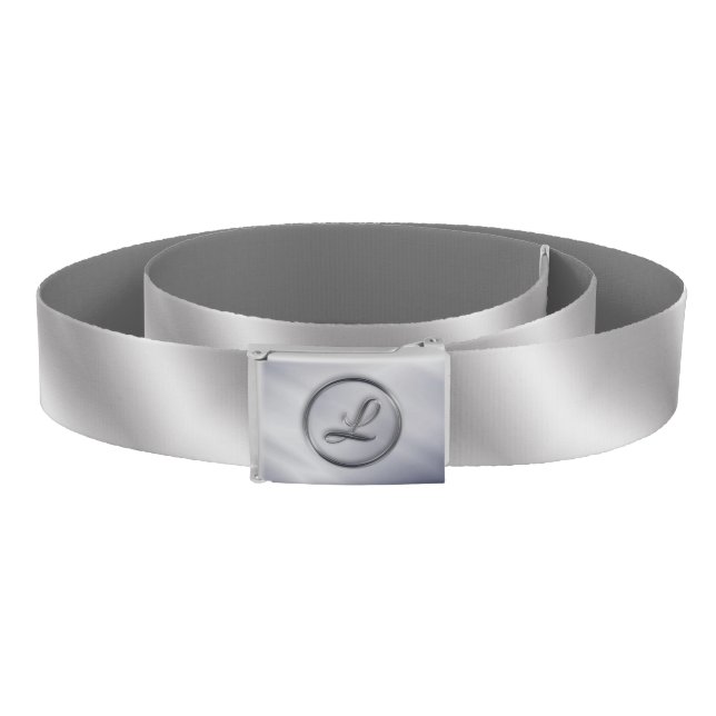 "Letter L" Monogram Belt (Coil)
