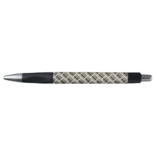Letter L Monogram Vintage Celtic Knot Print Pen