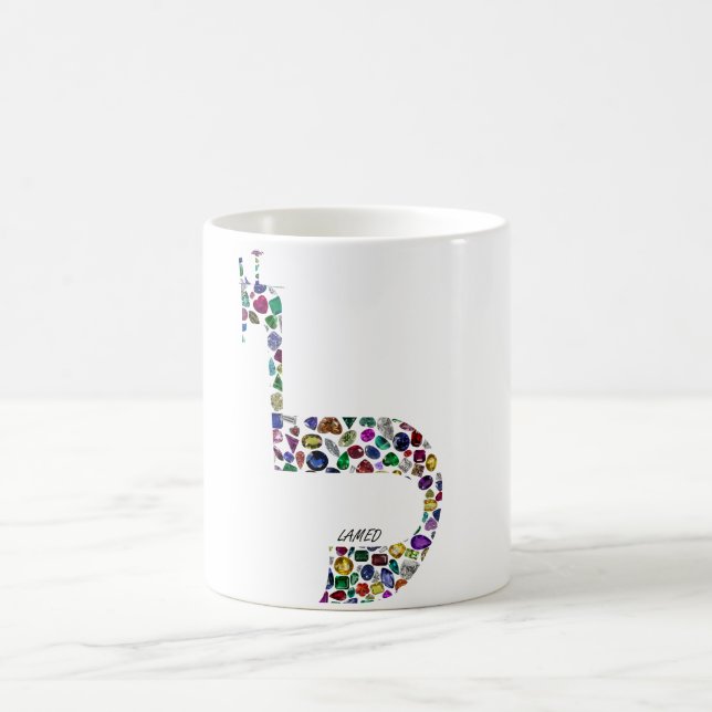 Letter 'LAMED' Color Morph Mug (Center)
