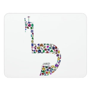Letter 'LAMED' Door Sign