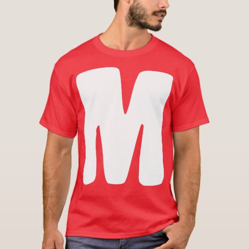Letter M 1 T_Shirt