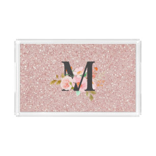 Letter M Acrylic Tray