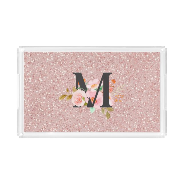 Letter M Acrylic Tray (Front)
