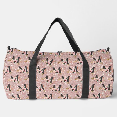 Letter M Duffle Bag
