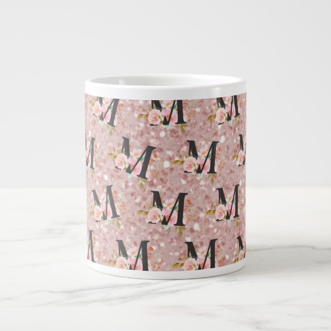 Letter M Giant Coffee Mug (Front)