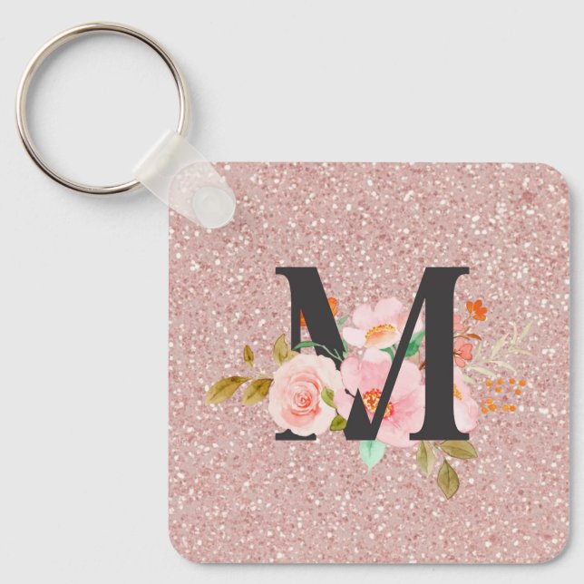 Letter M Keychain (Front)