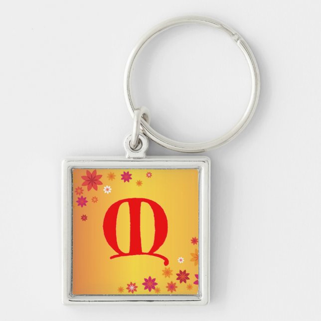 Letter M Keychain (Front)