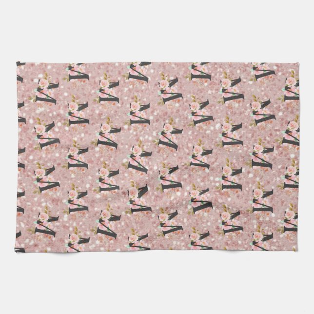 Letter M Kitchen Towel (Horizontal)