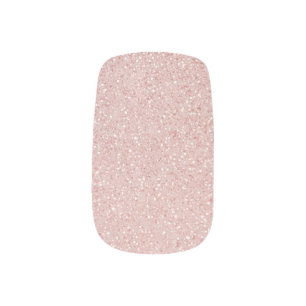 Letter M Minx Nail Art