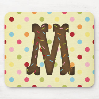 Letter M Mouse Pad