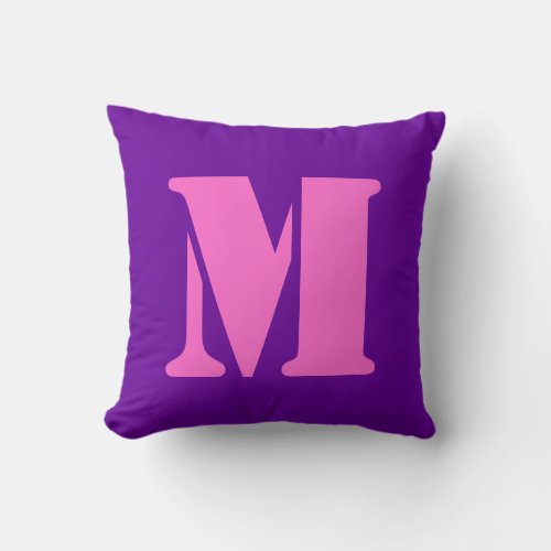 Letter M Pillows