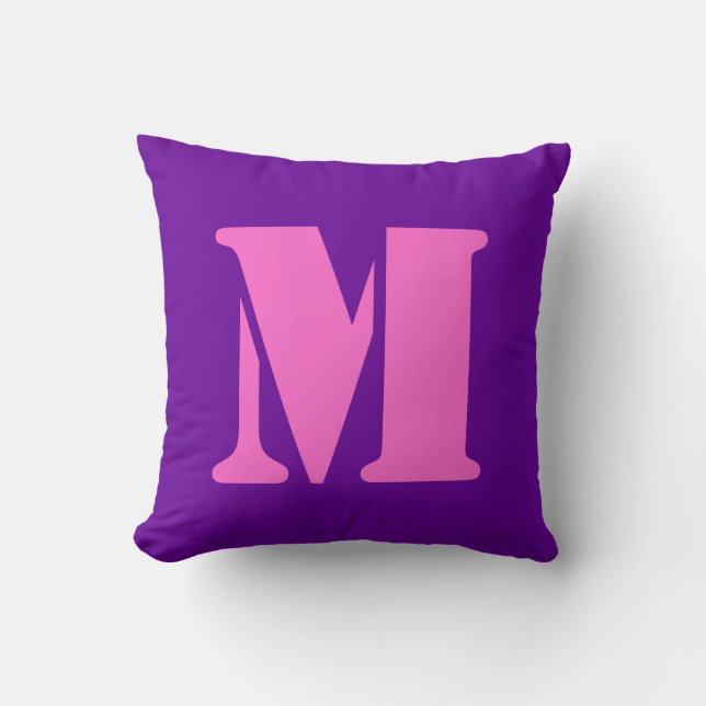 Letter M Pillows (Front)