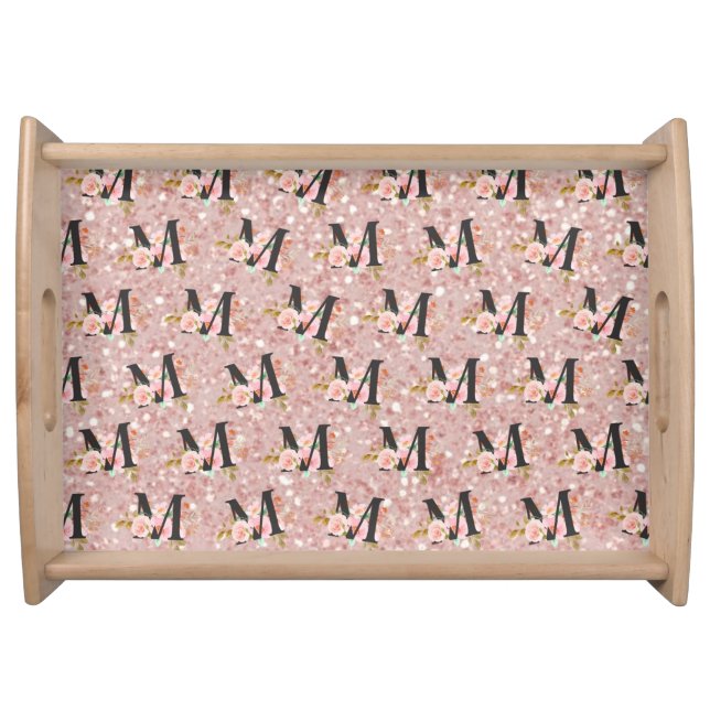 Letter M Serving Tray (Front)