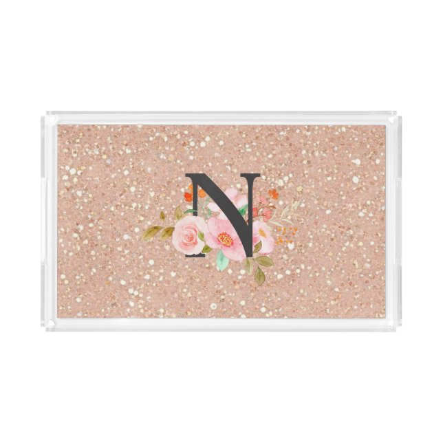 Letter N Acrylic Tray (Front)