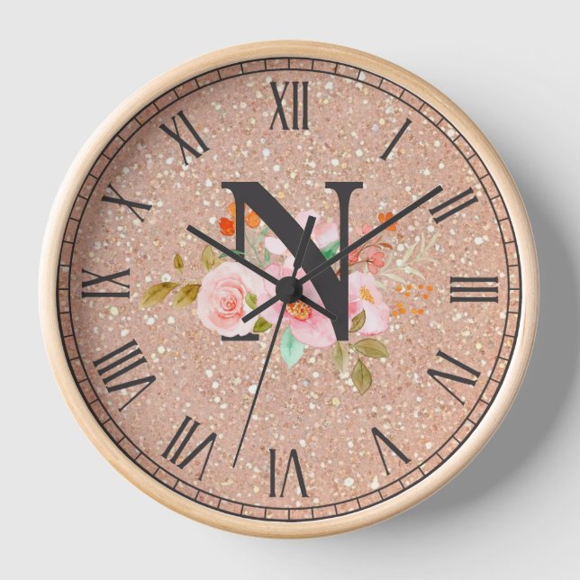 Letter N Clock (Front)