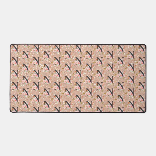Letter N Desk Mat (Front)