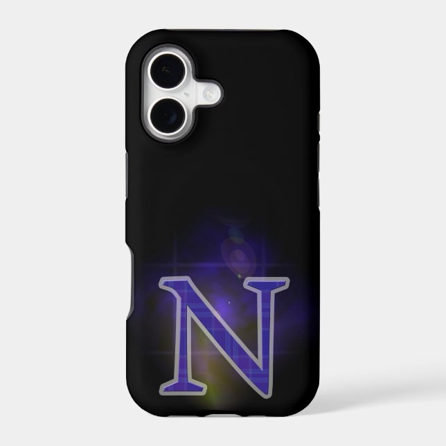 letter N Iphone Case (Back)