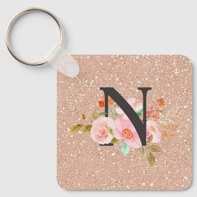 Letter N Keychain (Front)