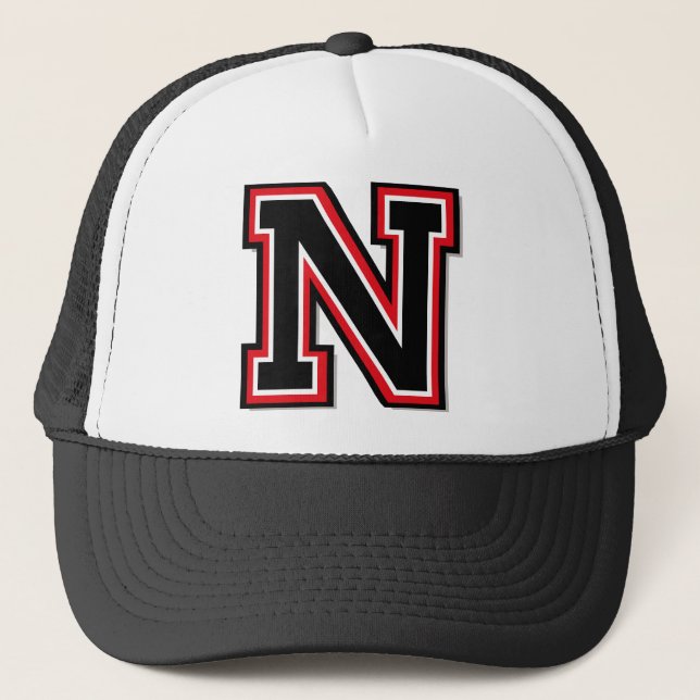 Letter "N" Trucker Hat (Front)