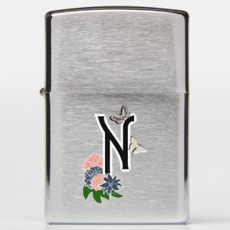 letter N Zippo Lighter