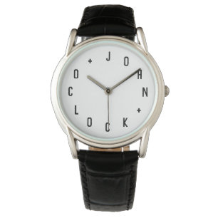 Letter Numbers Watch