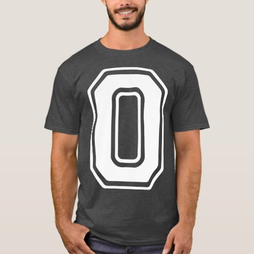 Letter O 1 T_Shirt