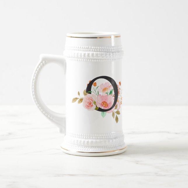 Letter O Beer Stein (Left)