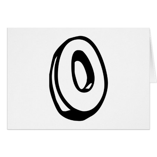 Letter O Cards (Front Horizontal)