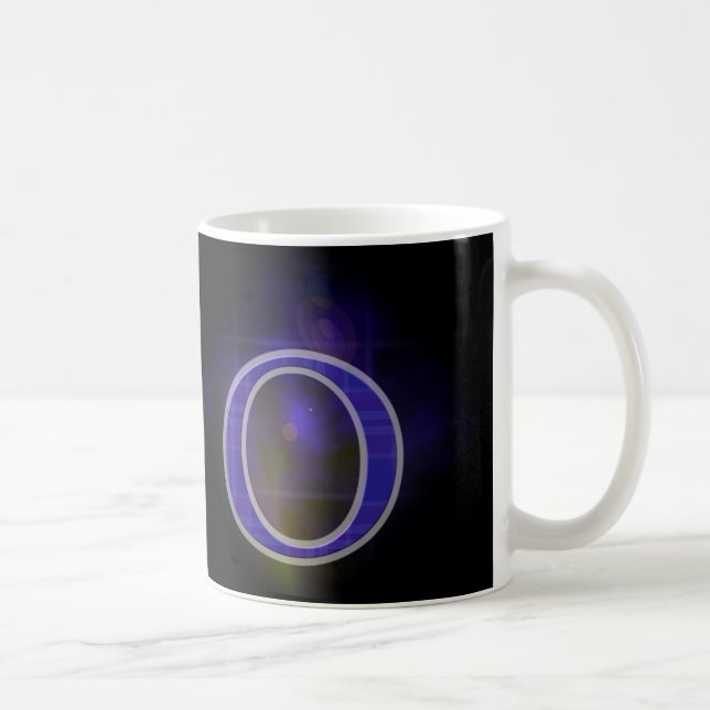 Letter O Coffee Mug (Right)