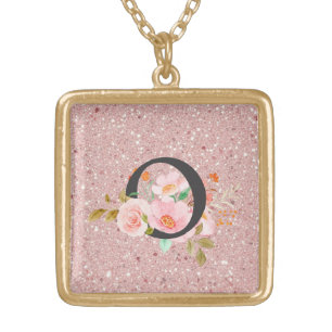 Letter O Gold Plated Necklace