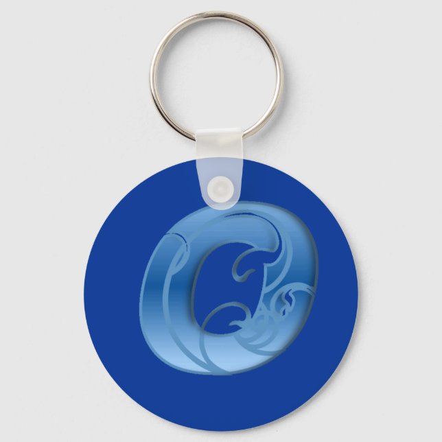 Letter O Keychain (Front)