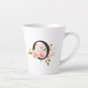 Letter O Latte Mug