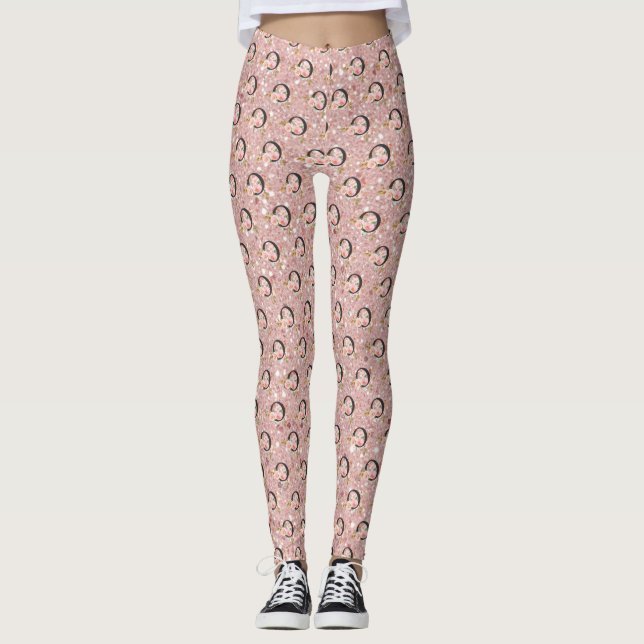 Letter O Leggings (Front)