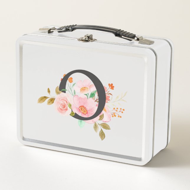 Letter O Metal Lunch Box (Front)