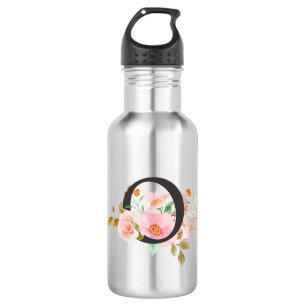 Letter O Stainless Steel Water Bottle